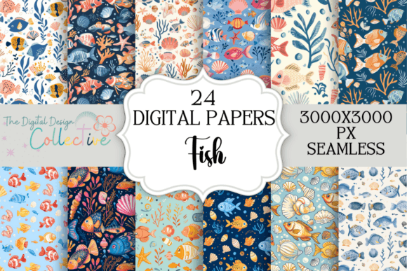 Fish Seamless Pattern Digital Papers: A Practical Guide for Creative Use