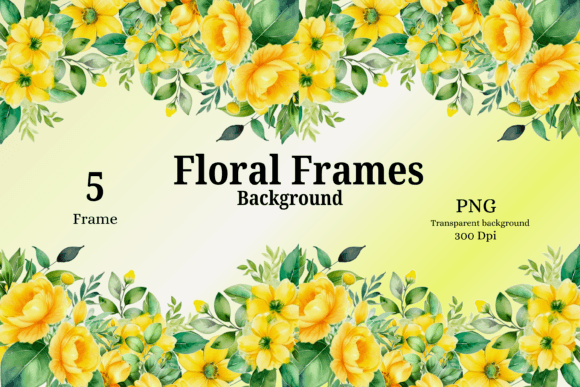 Floral Frames Background: A Timeless Design Element for Modern Creativity