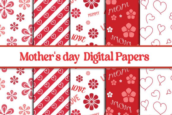 Happy Mother's Day Digital Paper Pattern: A Strategic Tool for Creative and Business Needs