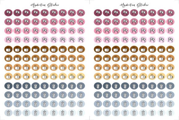 Hydration Sticker Sheets: A Versatile Tool for Creative and Practical Use
