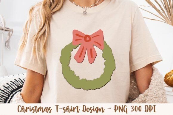 Merry Christmas T-Shirt Design PNG 565