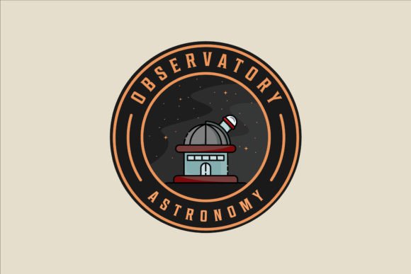 Observatory Emblem Logo Vector Design: A Strategic Tool for Creative and Professional Use