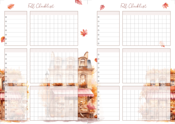 Stay Organized This Fall with a Fall Checklist Planner