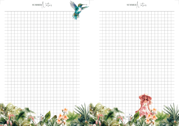 Summer Notes Background: A Versatile Design Element