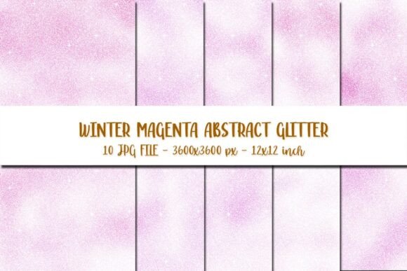 Winter Magenta Abstract Glitter: A Versatile Design Resource for Modern Creatives